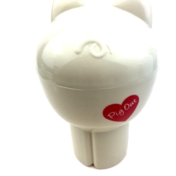 Snack Holder on the Go Piggy Cup Holder Travel Children Kids Off White Pigout - Picture 3 of 6